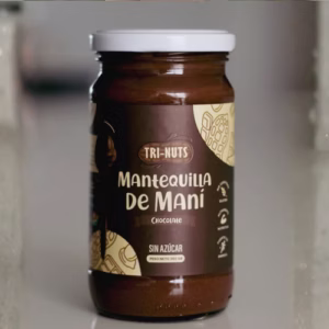 mantequilla de maní chocolate